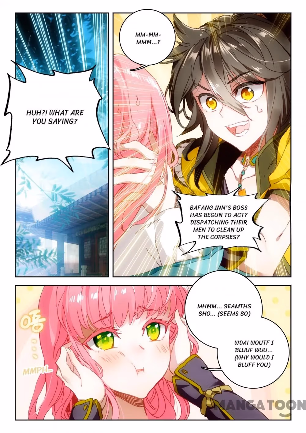 Read The Divine Punished One chapter 31 image 1 on Lezhin