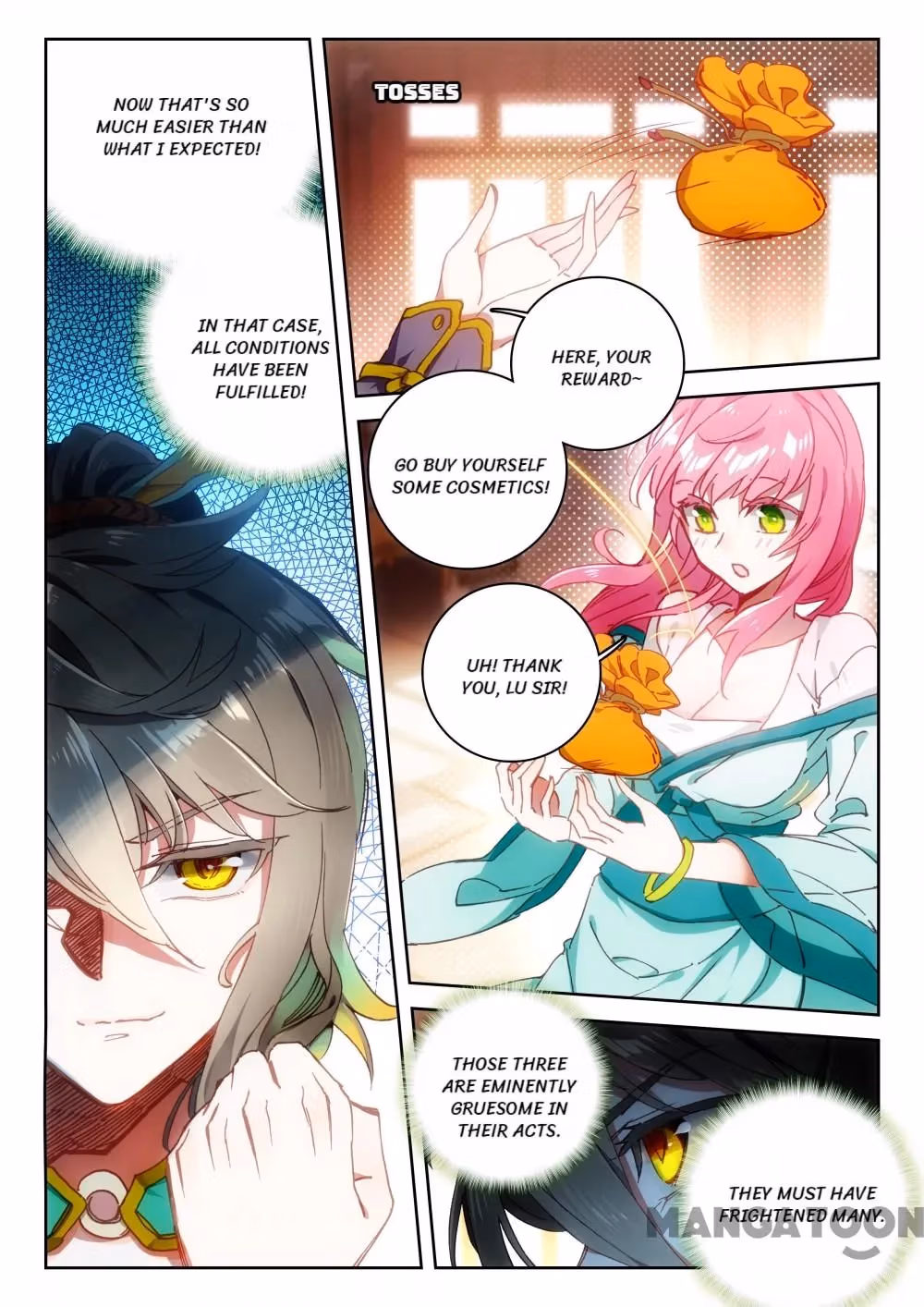 Read The Divine Punished One chapter 31 image 2 on Lezhin