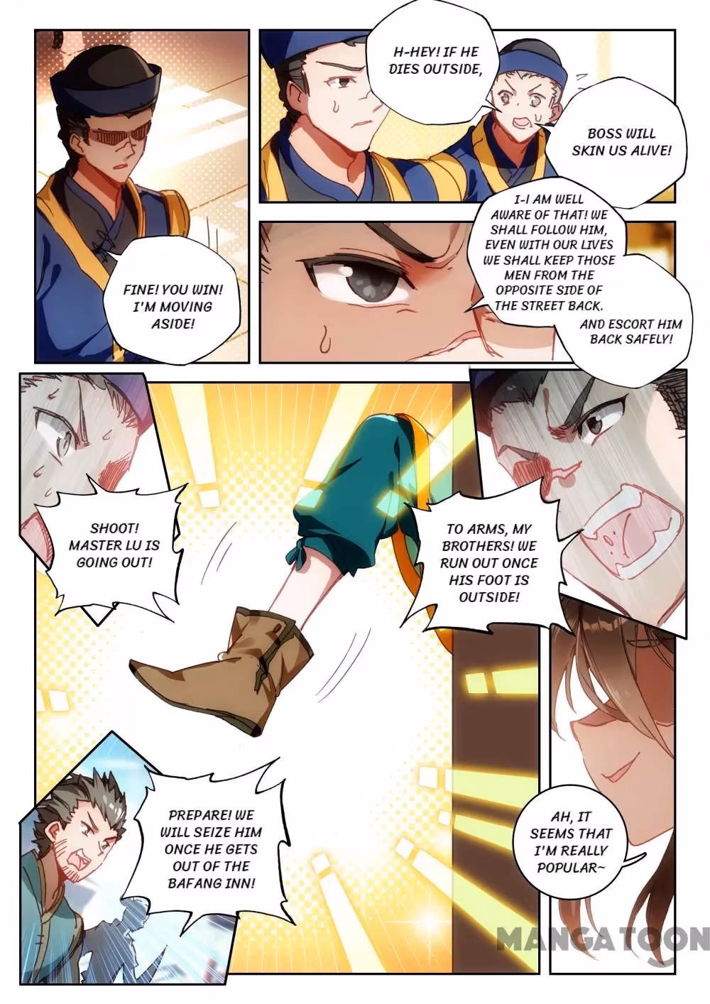 Read The Divine Punished One chapter 32 image 2 on Lezhin