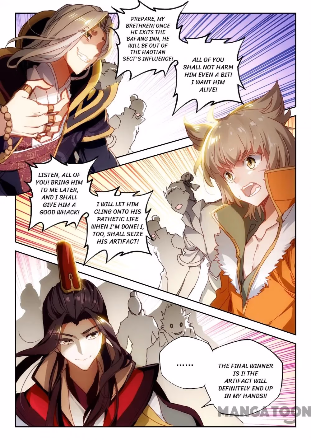 Read The Divine Punished One chapter 32 image 3 on Lezhin
