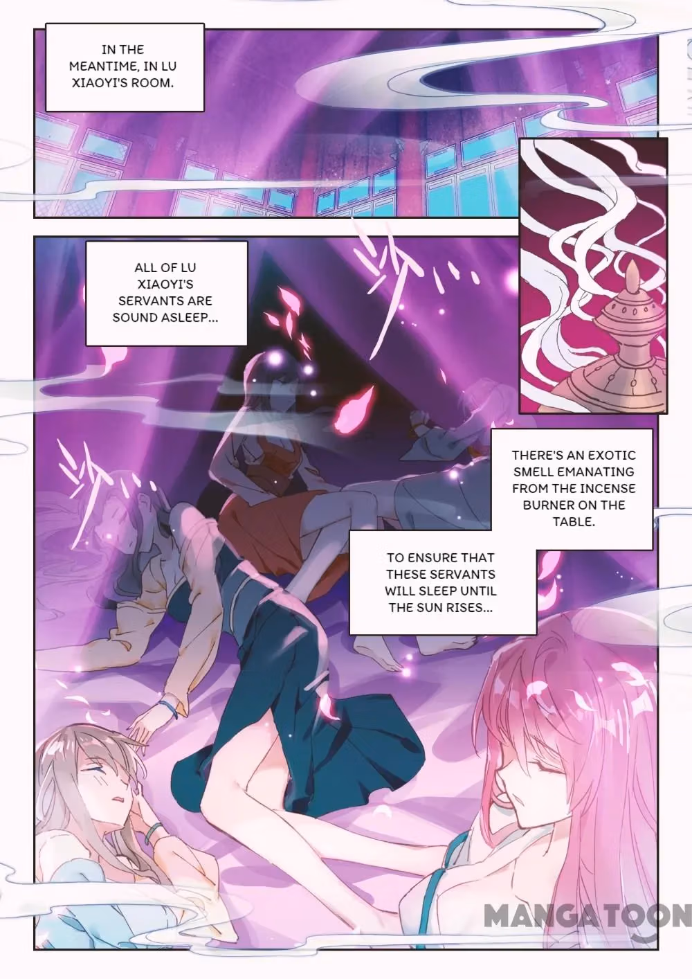 Read The Divine Punished One chapter 33 image 3 on Lezhin