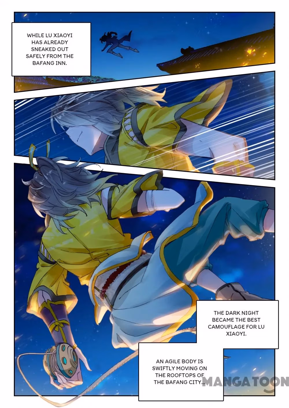 Read The Divine Punished One chapter 33 image 4 on Lezhin