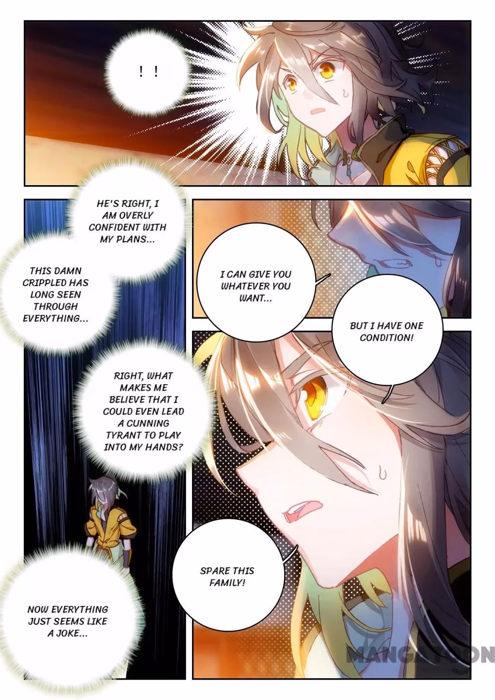 Read The Divine Punished One chapter 34 image 5 on Lezhin