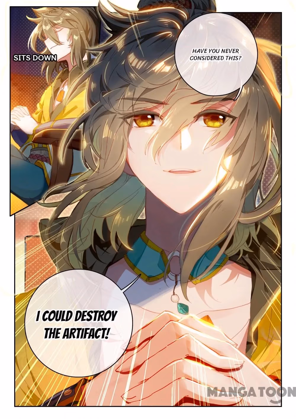 Read The Divine Punished One chapter 34 image 7 on Lezhin