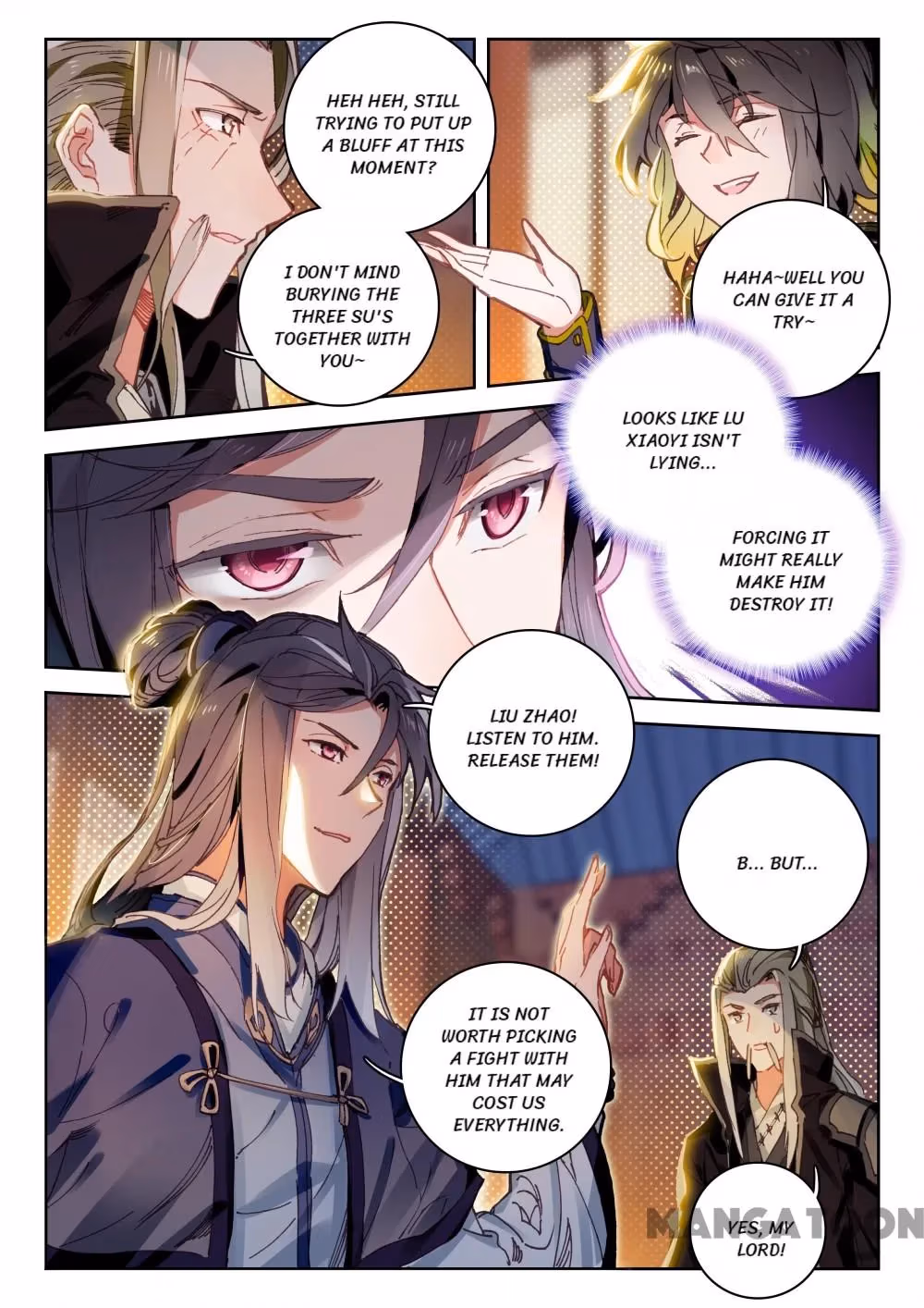 Read The Divine Punished One chapter 35 image 1 on Lezhin