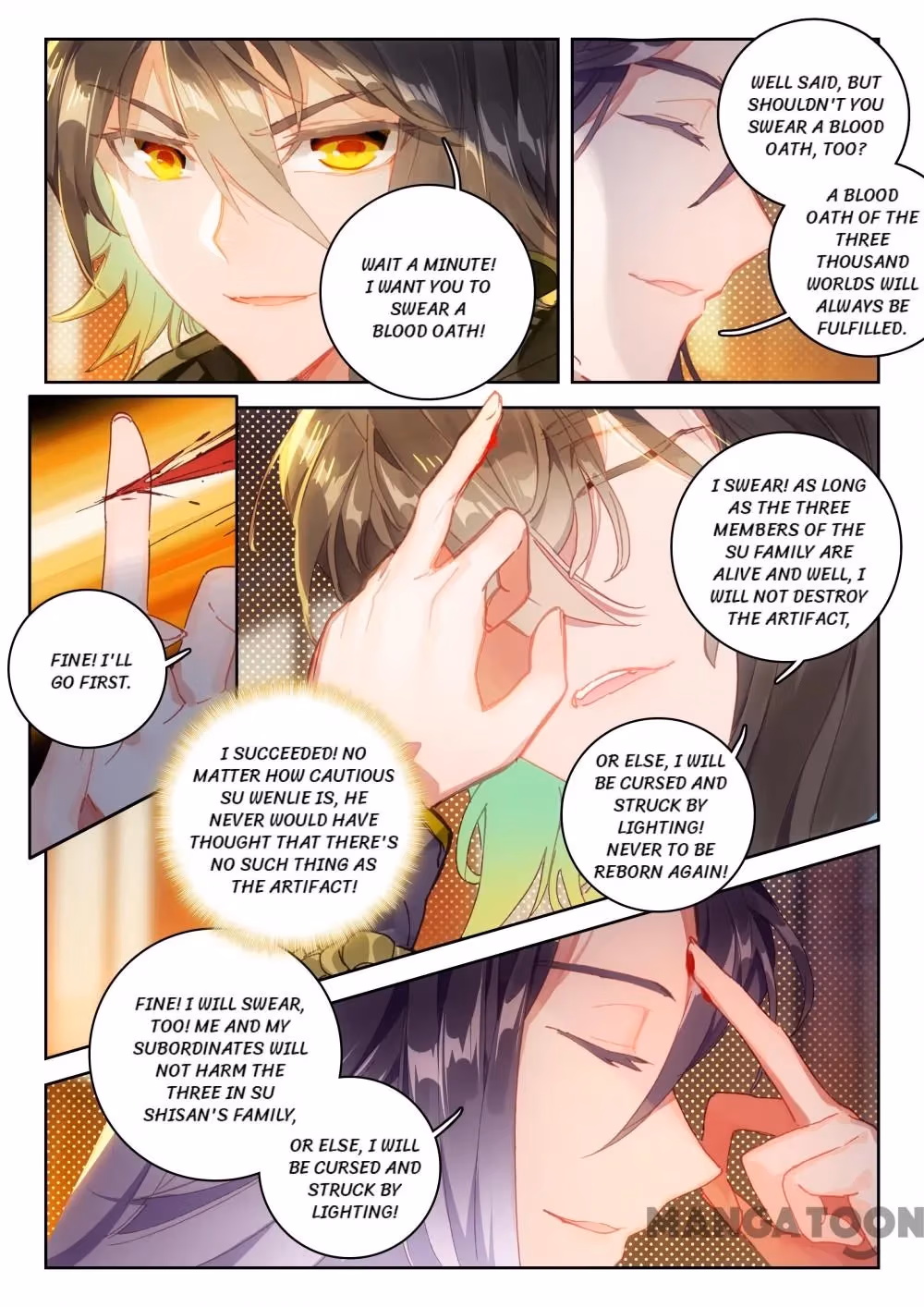 Read The Divine Punished One chapter 35 image 2 on Lezhin