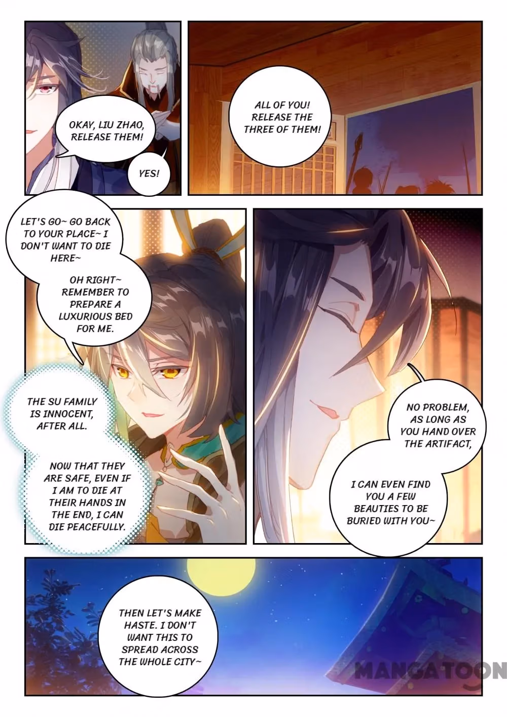 Read The Divine Punished One chapter 35 image 3 on Lezhin