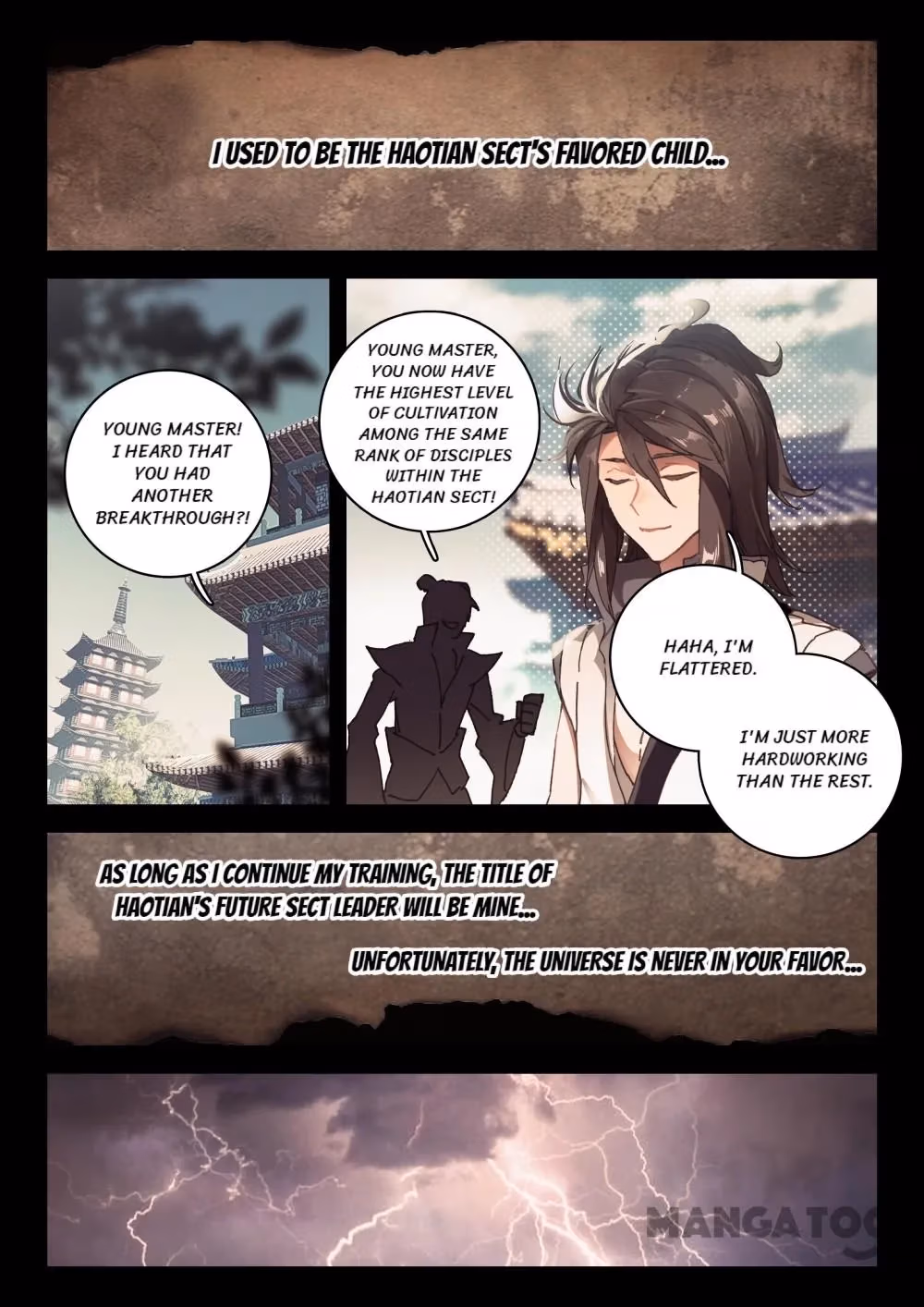 Read The Divine Punished One chapter 36 image 0 on Lezhin
