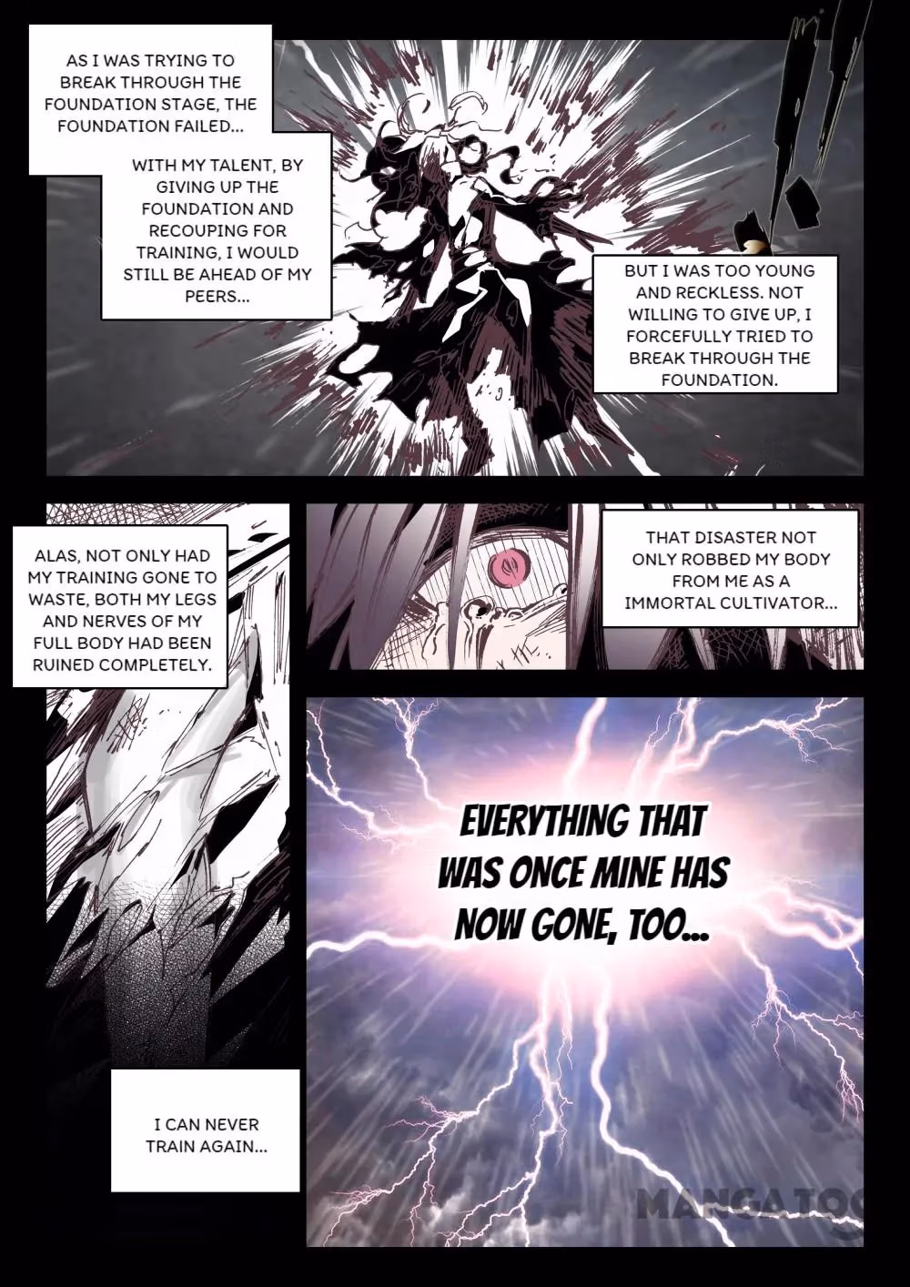 Read The Divine Punished One chapter 36 image 1 on Lezhin