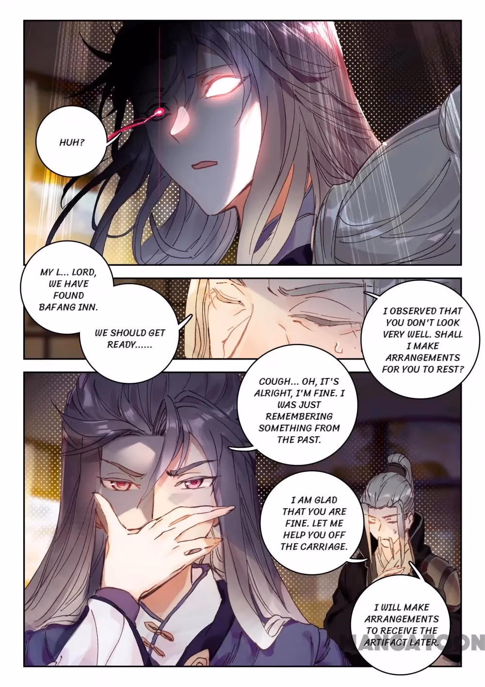 Read The Divine Punished One chapter 36 image 6 on Lezhin