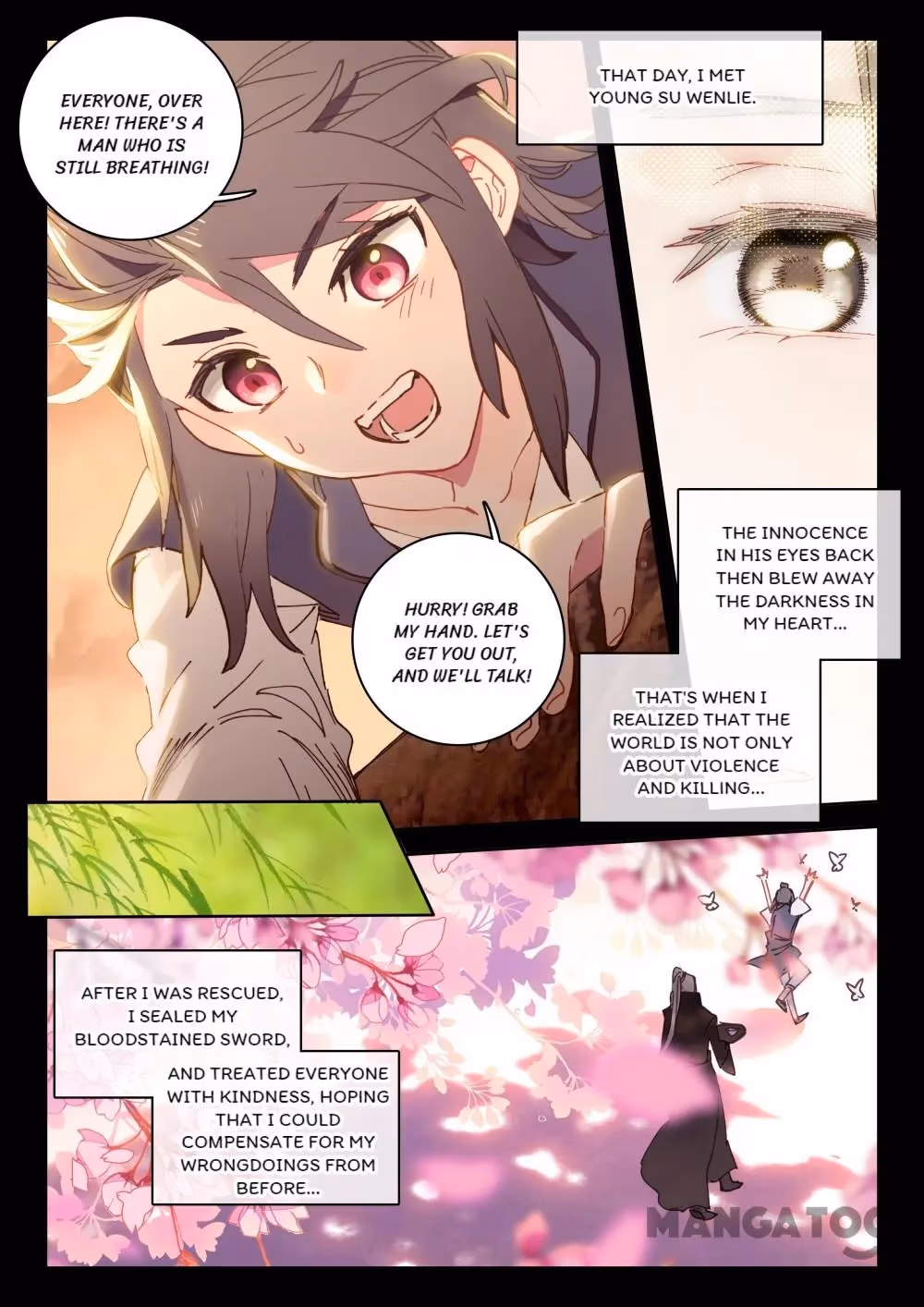 Read The Divine Punished One chapter 37 image 1 on Lezhin