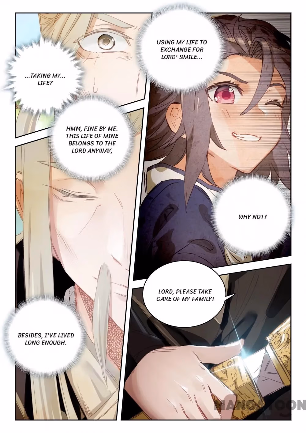 Read The Divine Punished One chapter 38 image 3 on Lezhin