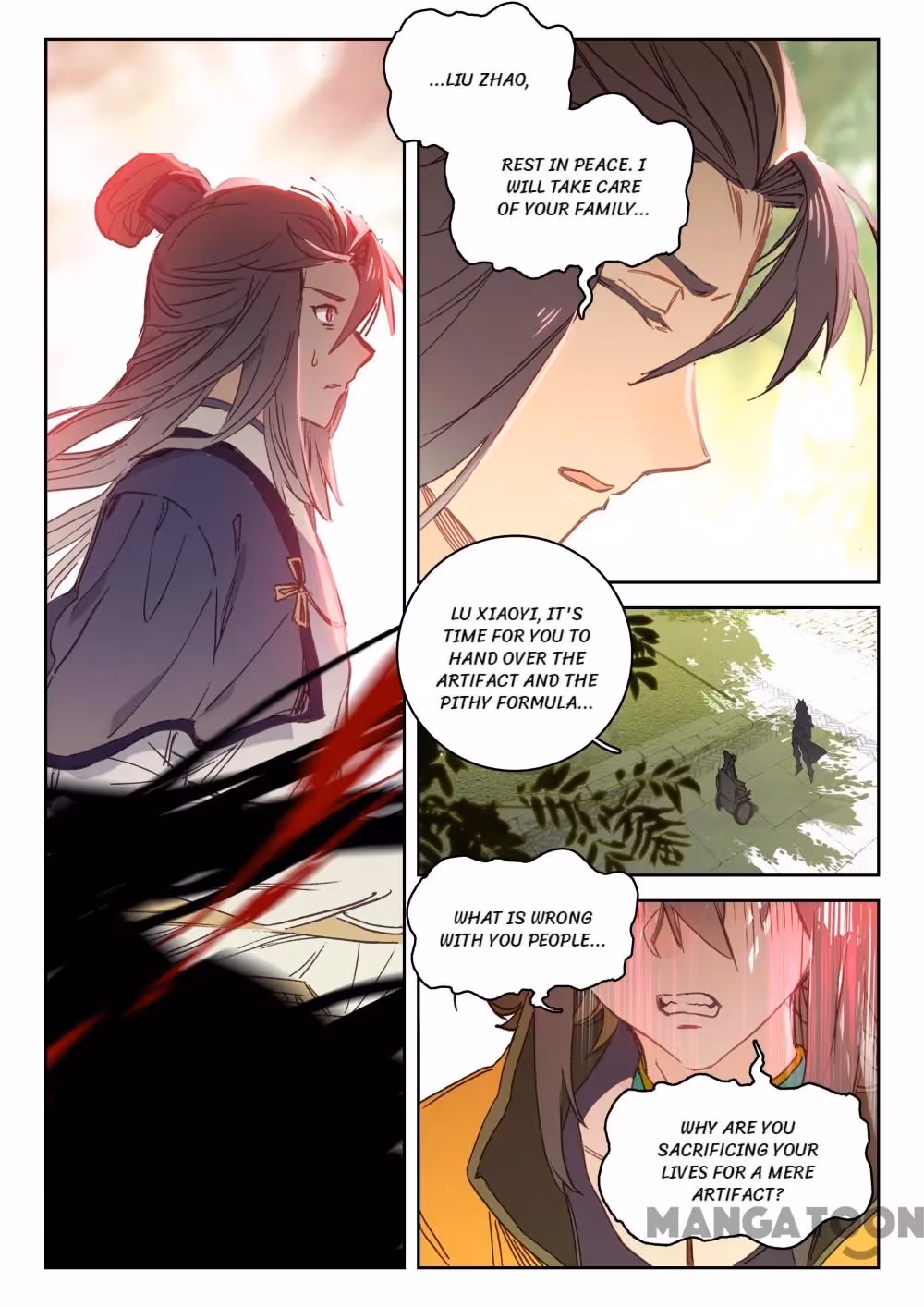 Read The Divine Punished One chapter 38 image 5 on Lezhin