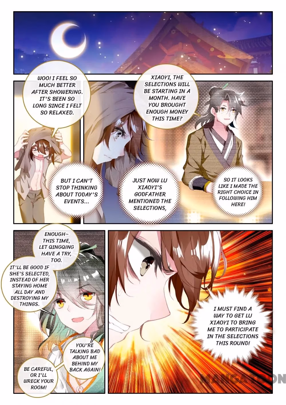 Read The Divine Punished One chapter 4 image 4 on Lezhin