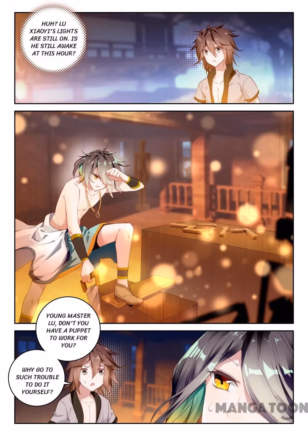 Read The Divine Punished One chapter 4 image 5 on Lezhin