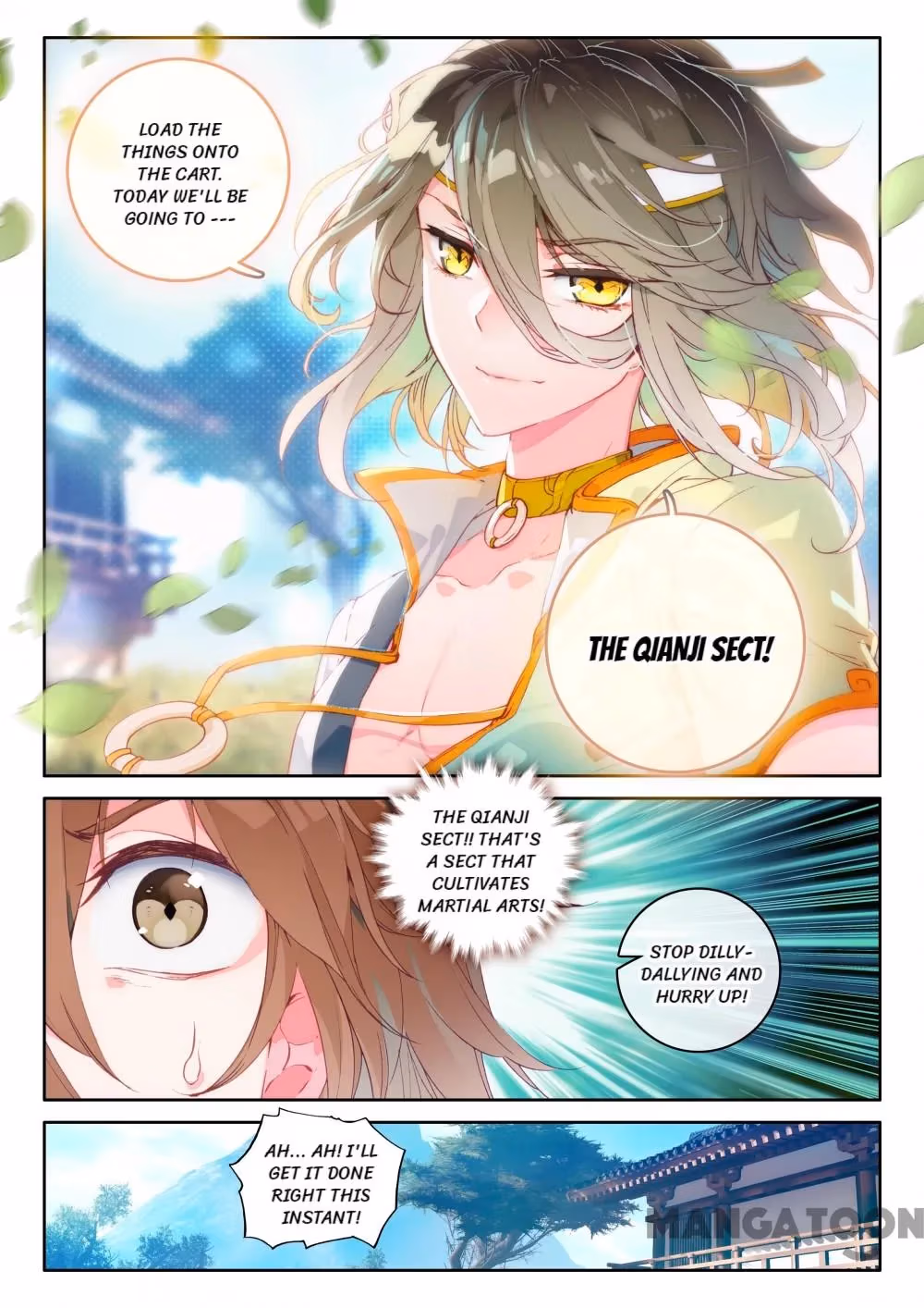 Read The Divine Punished One chapter 4 image 8 on Lezhin