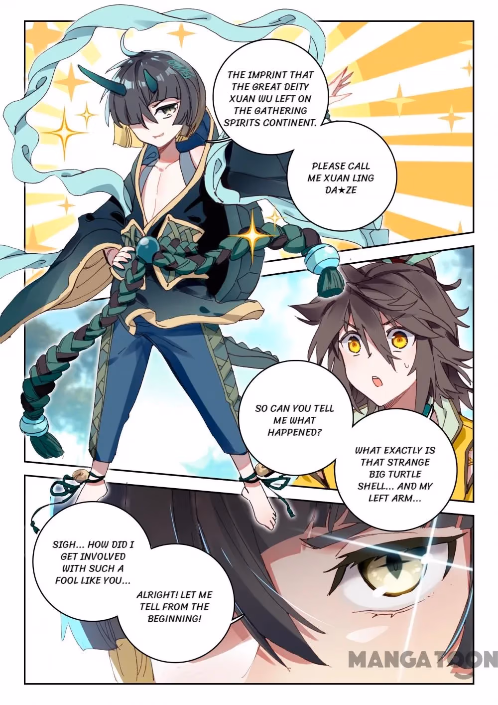 Read The Divine Punished One chapter 41 image 2 on Lezhin