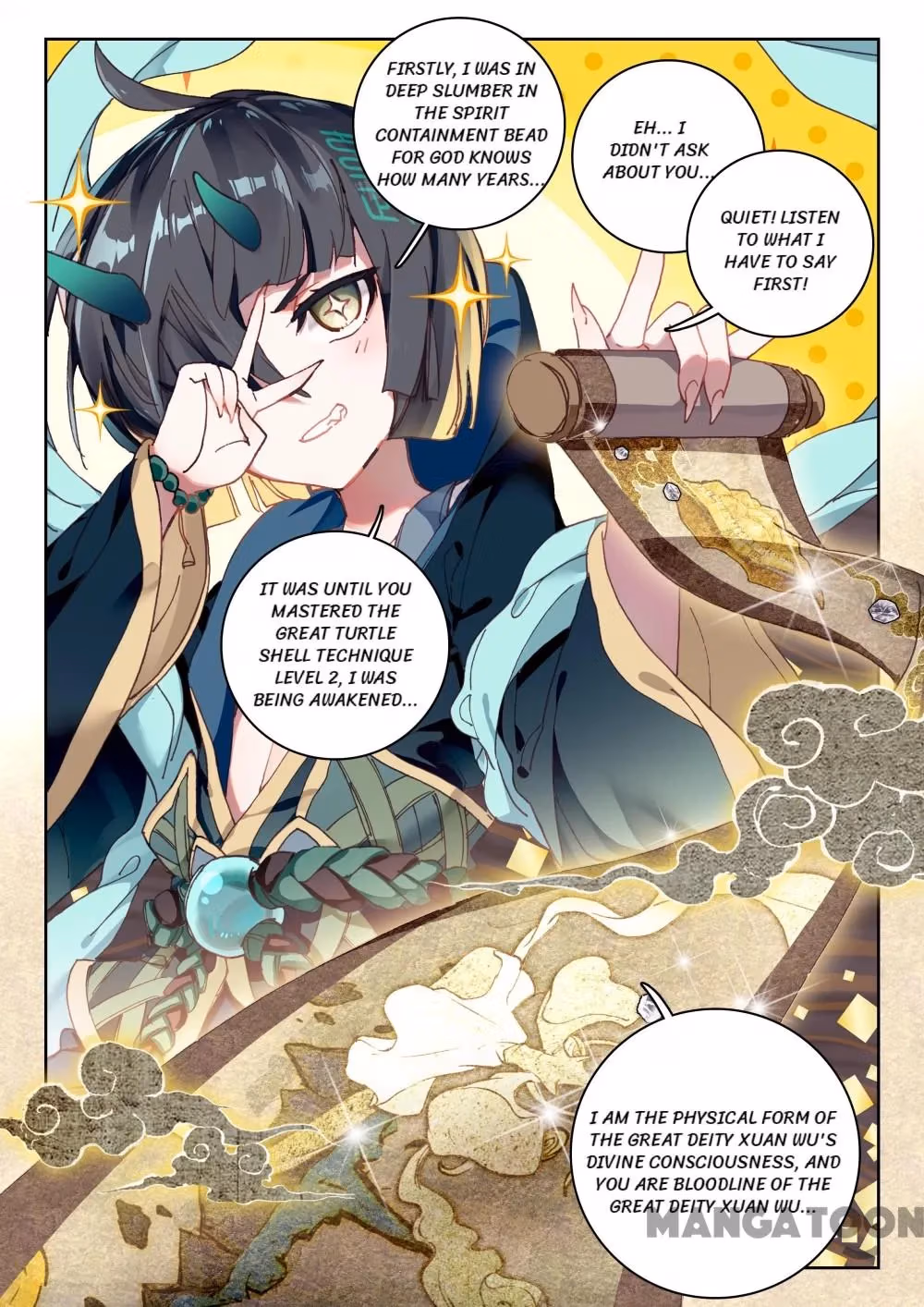 Read The Divine Punished One chapter 41 image 3 on Lezhin