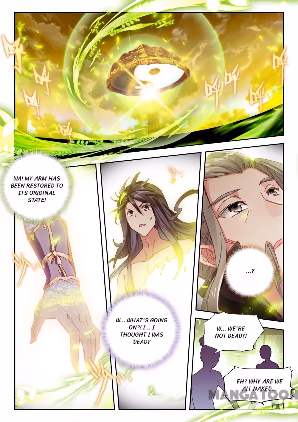 Read The Divine Punished One chapter 42 image 3 on Lezhin