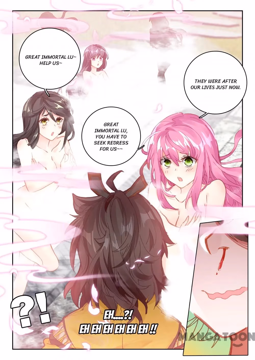Read The Divine Punished One chapter 42 image 6 on Lezhin
