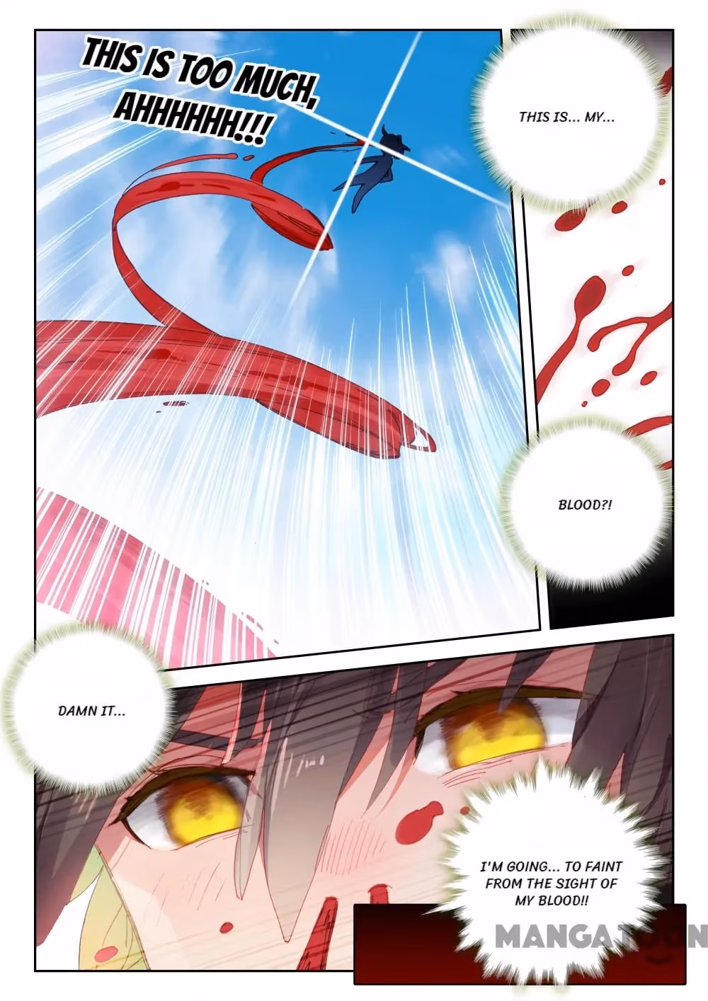 Read The Divine Punished One chapter 42 image 7 on Lezhin