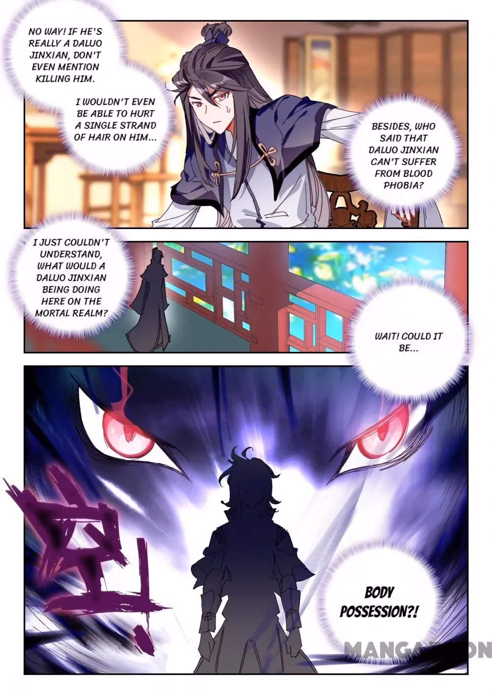 Read The Divine Punished One chapter 43 image 2 on Lezhin