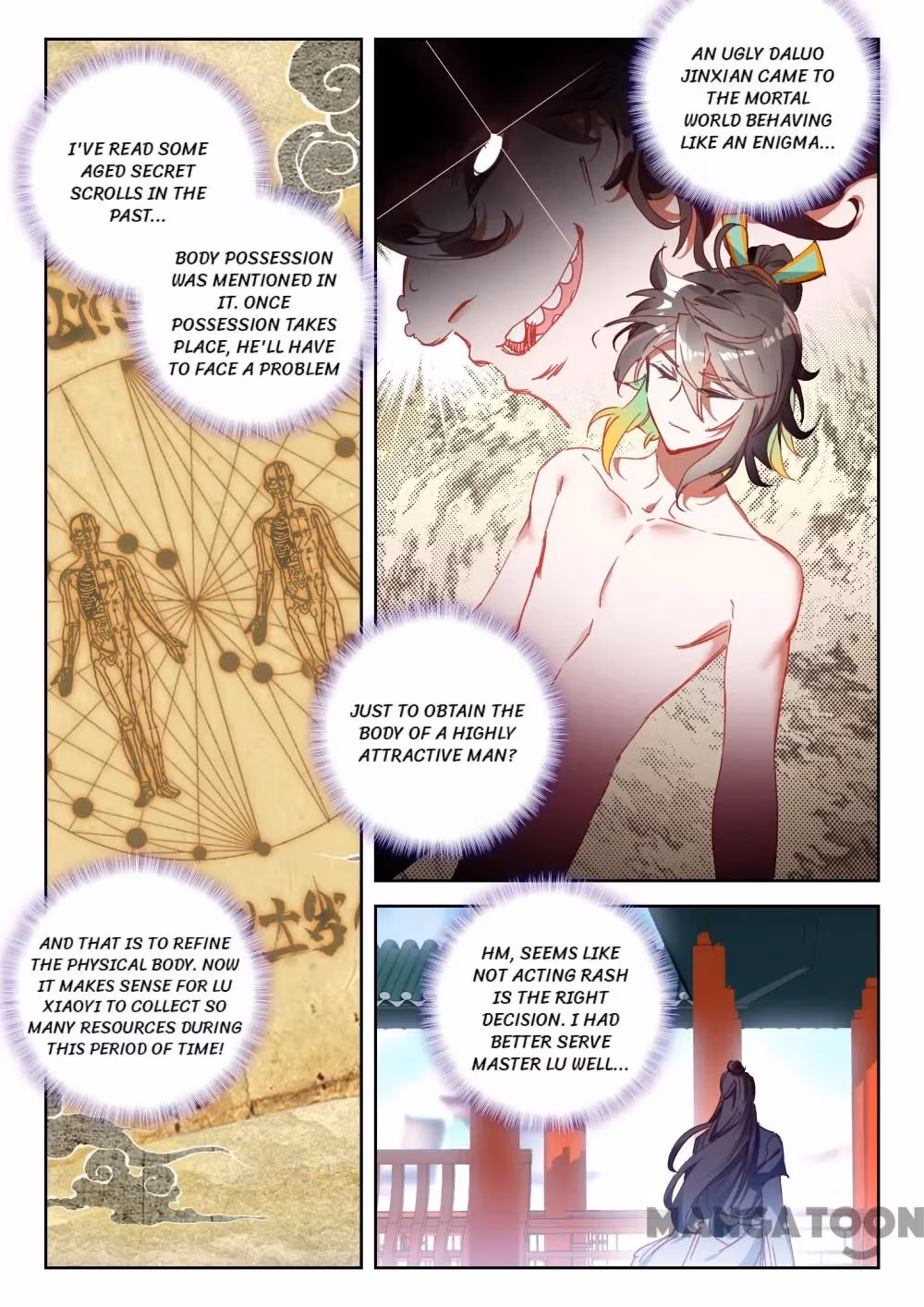 Read The Divine Punished One chapter 43 image 3 on Lezhin