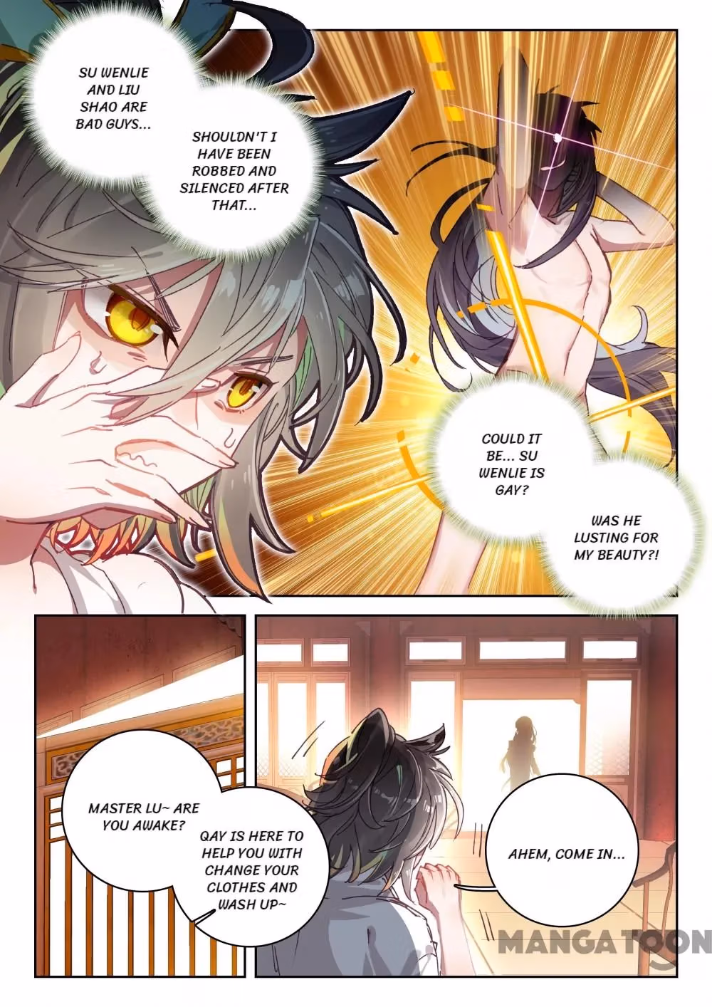 Read The Divine Punished One chapter 43 image 5 on Lezhin