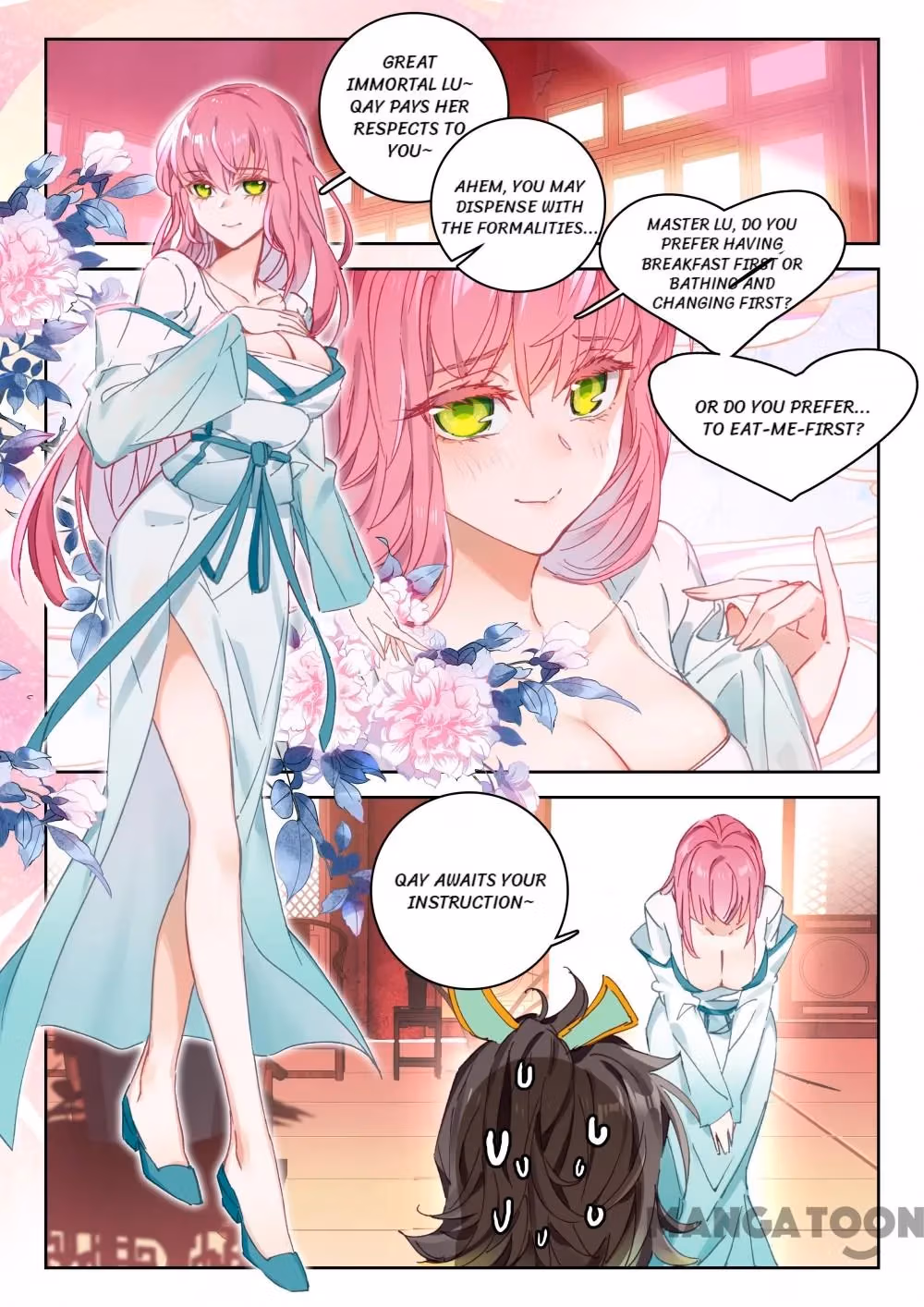 Read The Divine Punished One chapter 43 image 6 on Lezhin