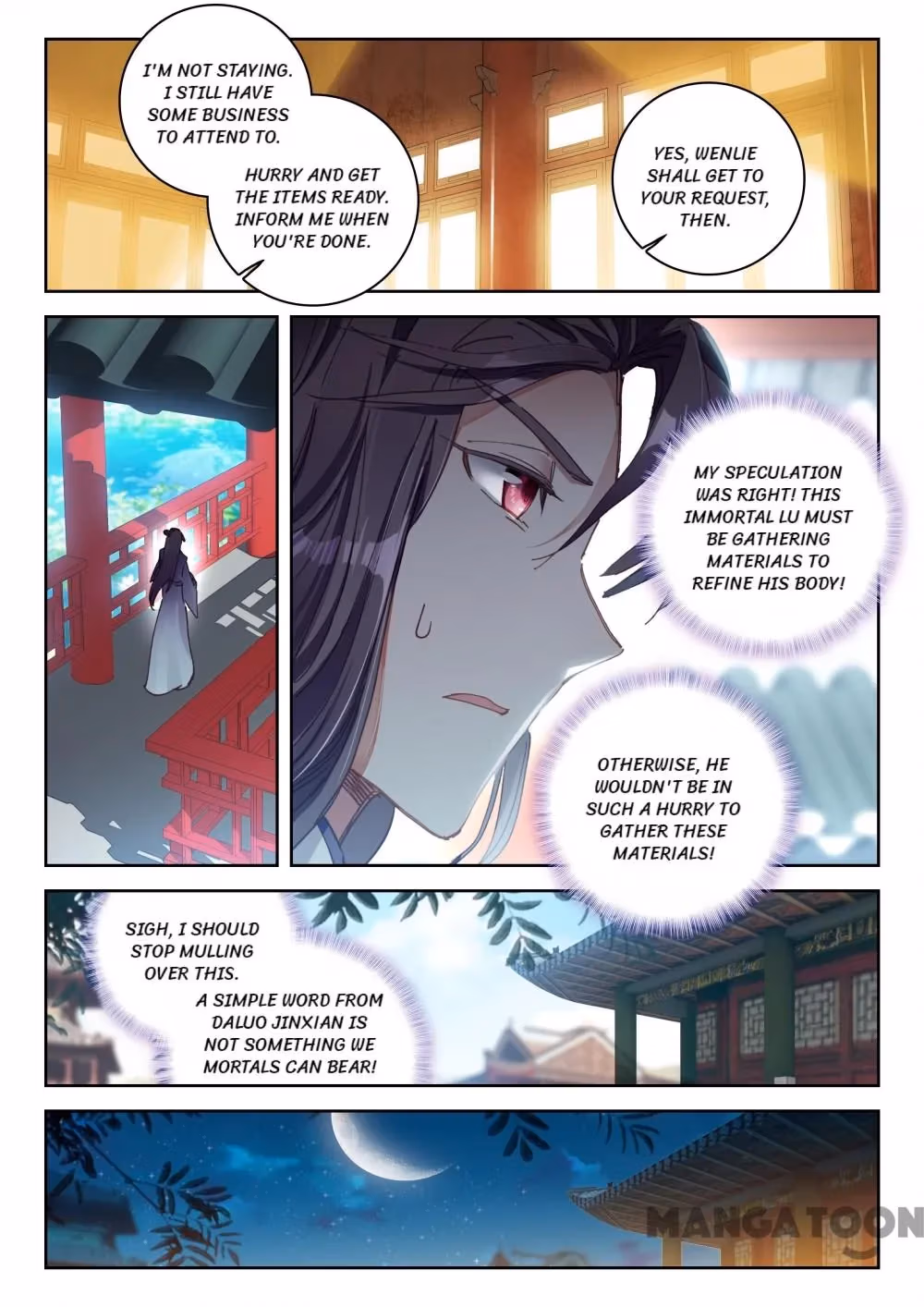 Read The Divine Punished One chapter 44 image 1 on Lezhin