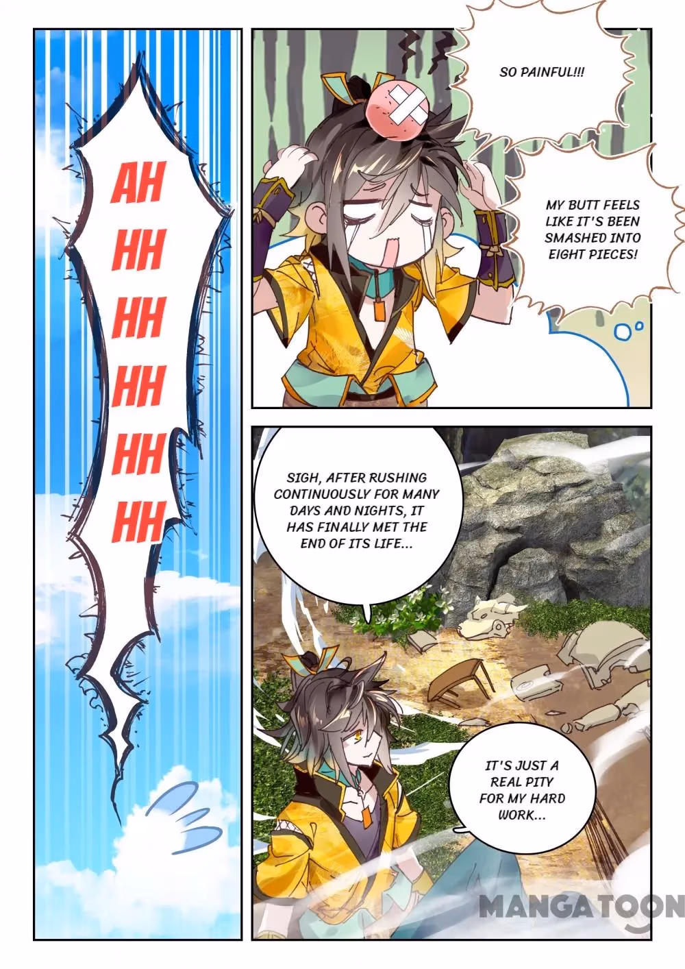 Read The Divine Punished One chapter 44 image 5 on Lezhin