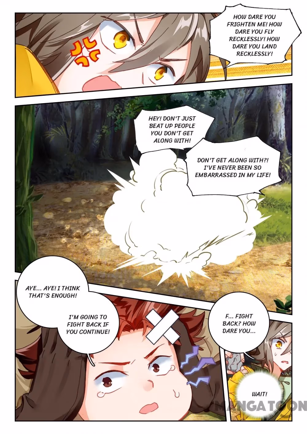 Read The Divine Punished One chapter 45 image 4 on Lezhin