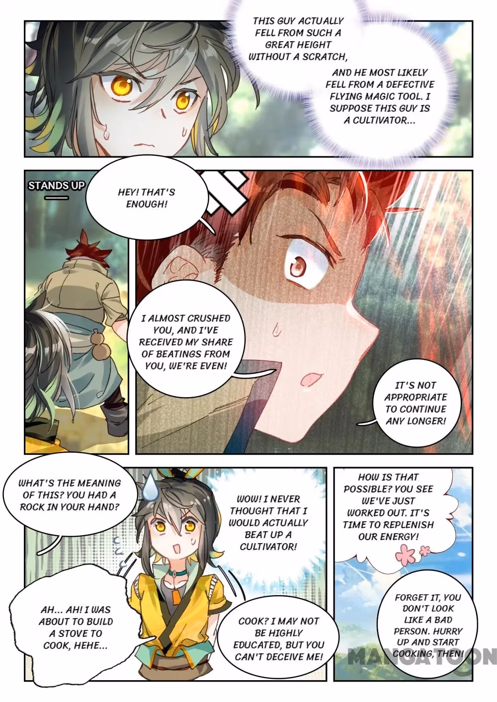 Read The Divine Punished One chapter 45 image 5 on Lezhin