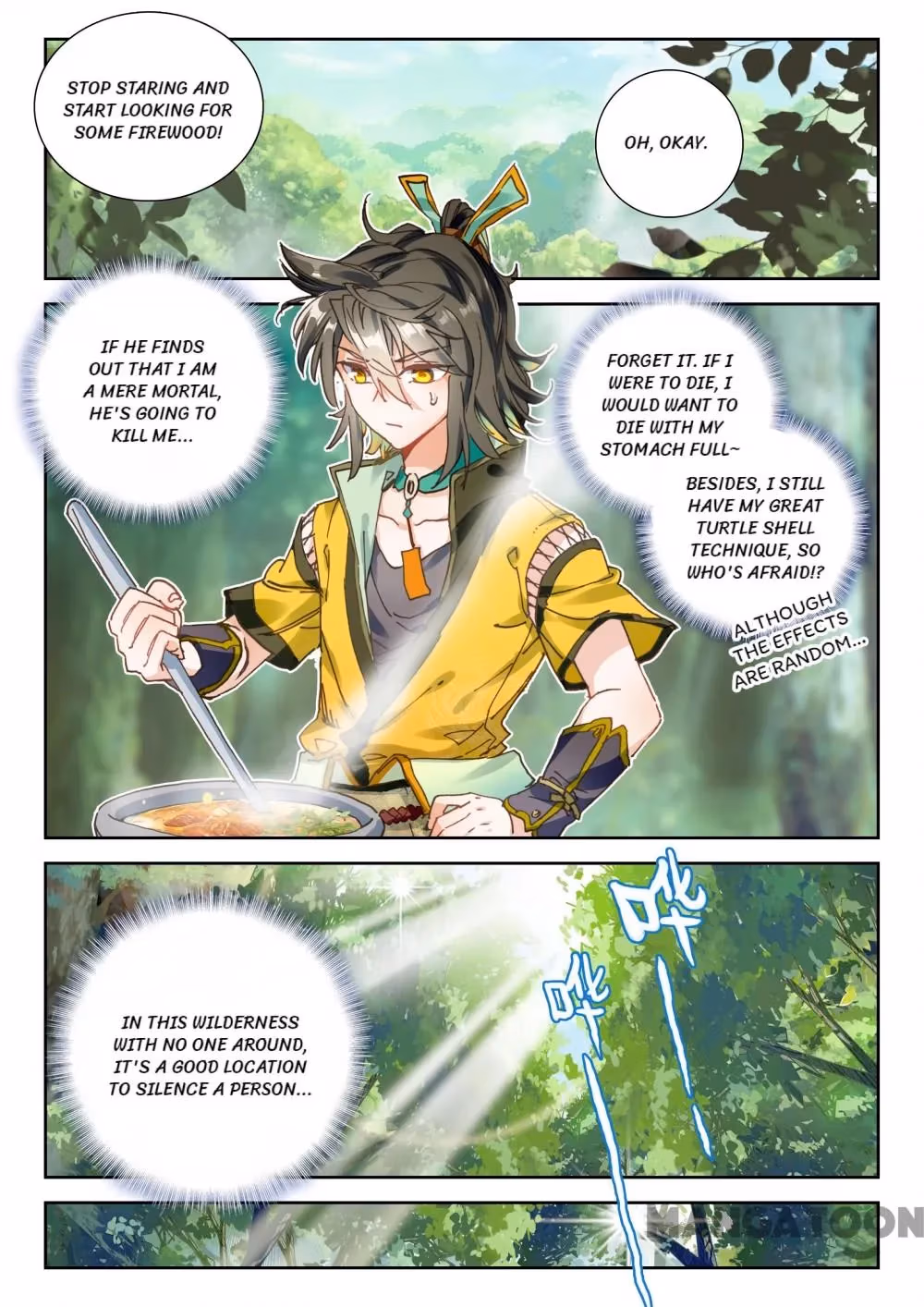 Read The Divine Punished One chapter 45 image 6 on Lezhin