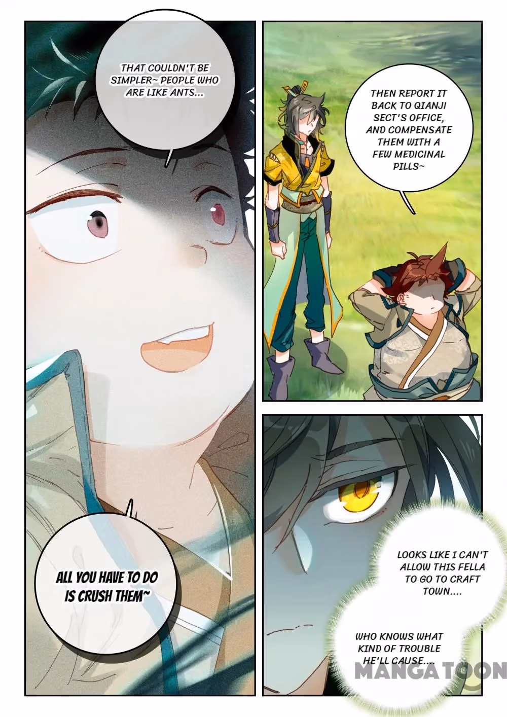 Read The Divine Punished One chapter 46 image 4 on Lezhin