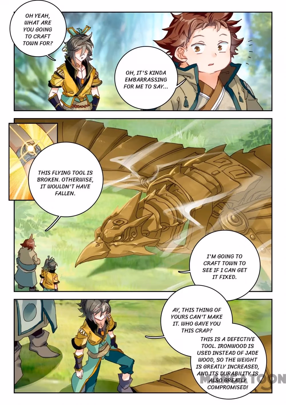Read The Divine Punished One chapter 46 image 5 on Lezhin