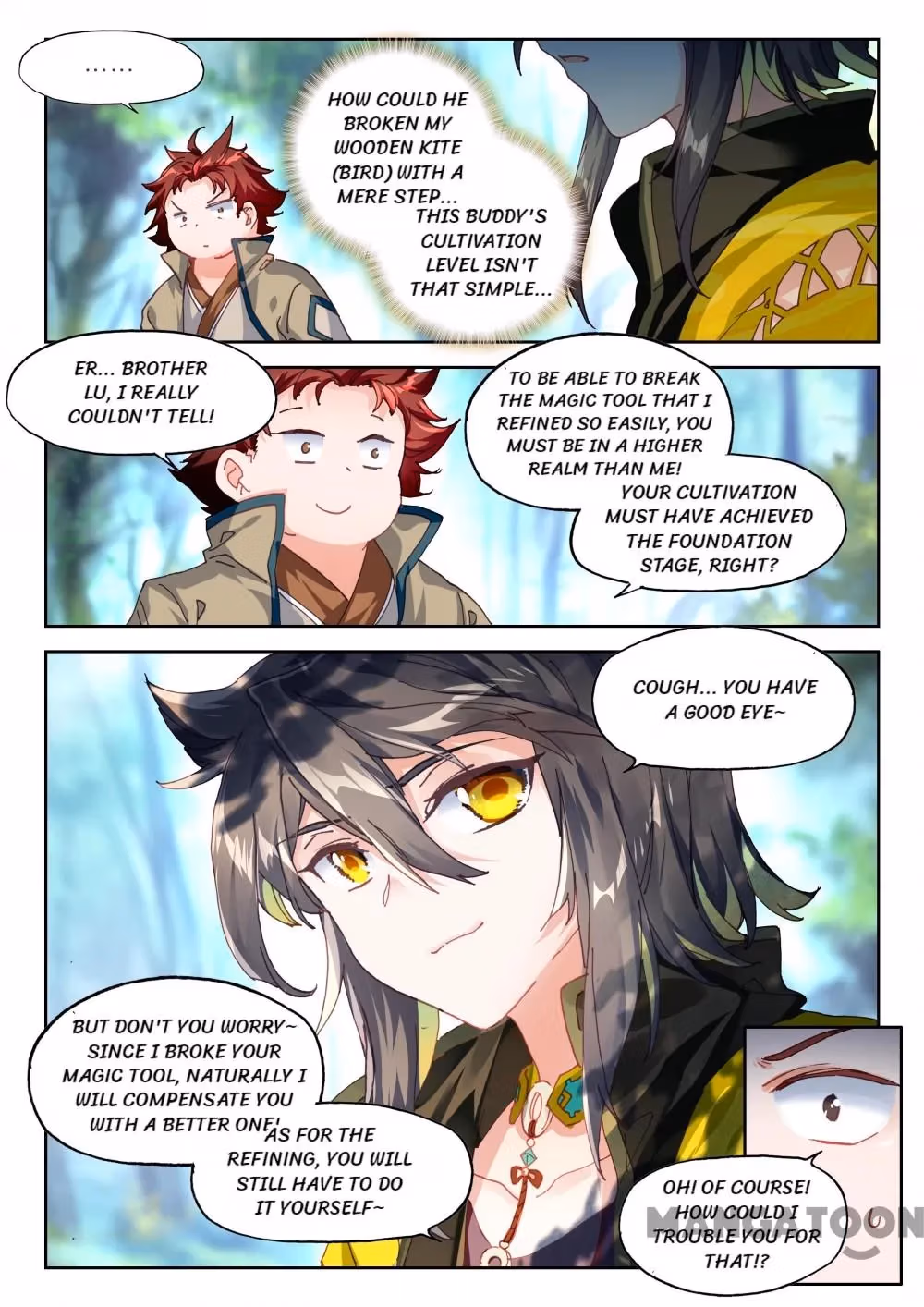 Read The Divine Punished One chapter 47 image 1 on Lezhin
