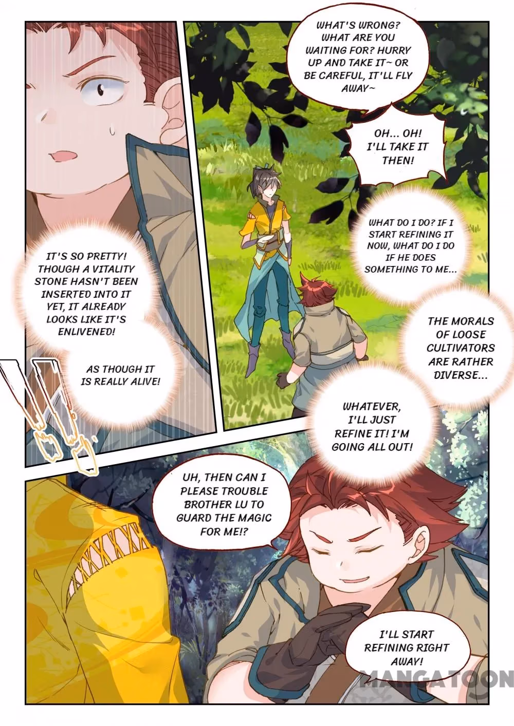 Read The Divine Punished One chapter 47 image 6 on Lezhin