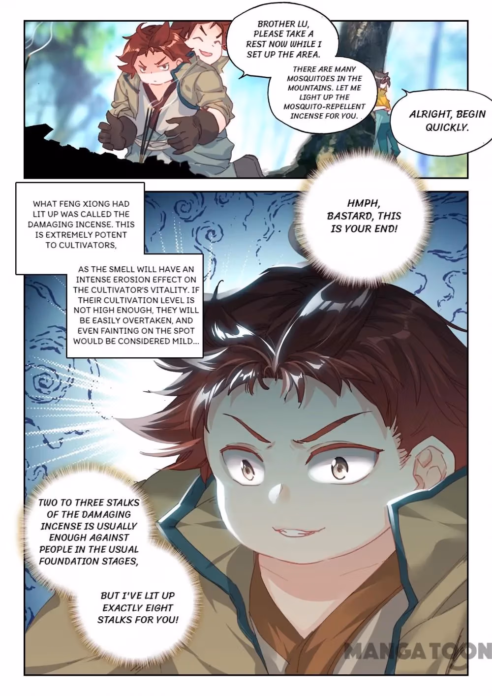 Read The Divine Punished One chapter 48 image 0 on Lezhin