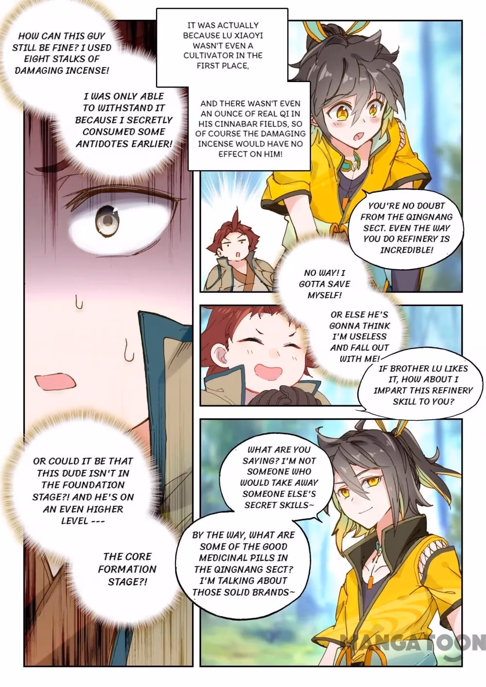 Read The Divine Punished One chapter 48 image 4 on Lezhin