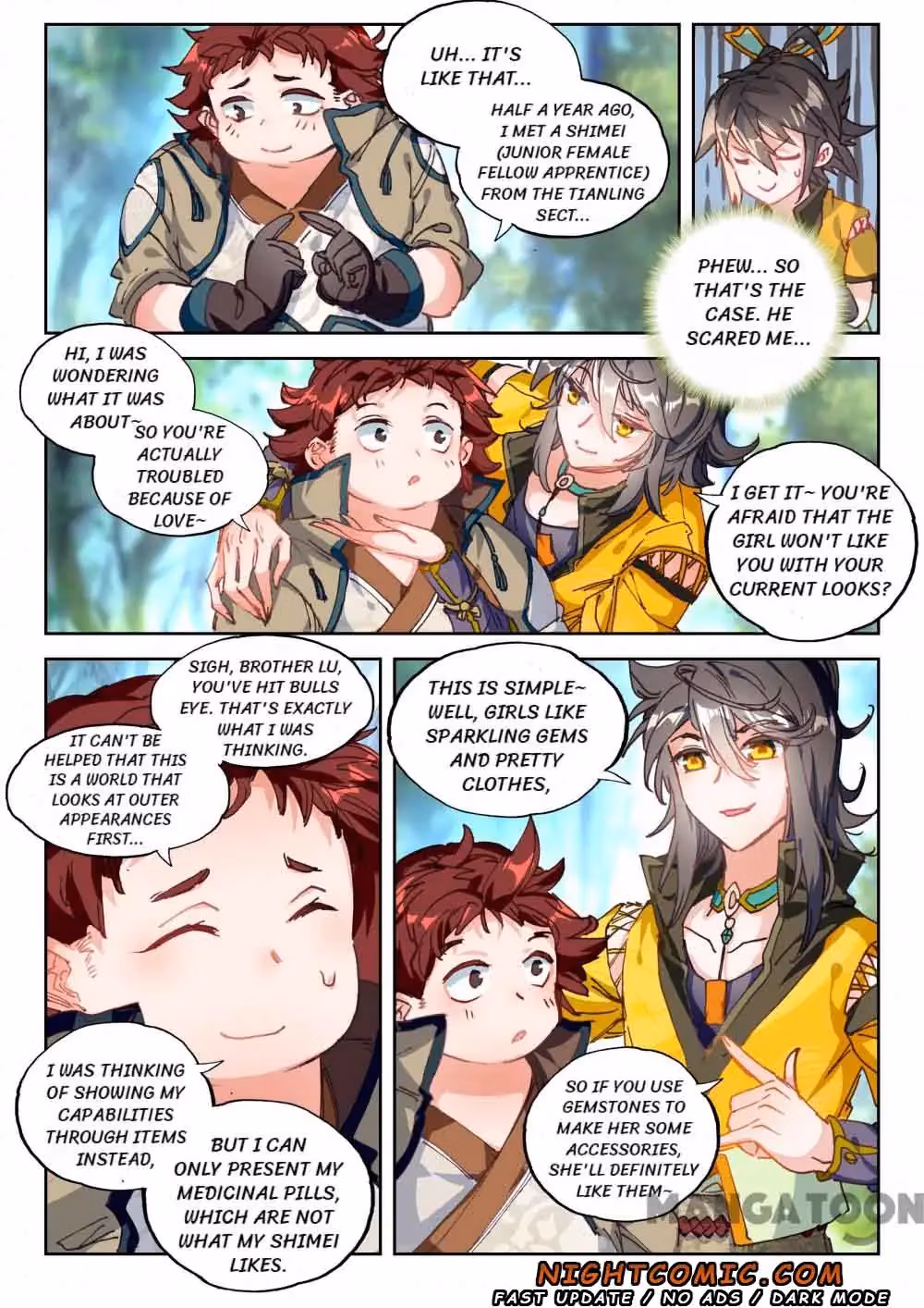 Read The Divine Punished One chapter 49 image 8 on Lezhin