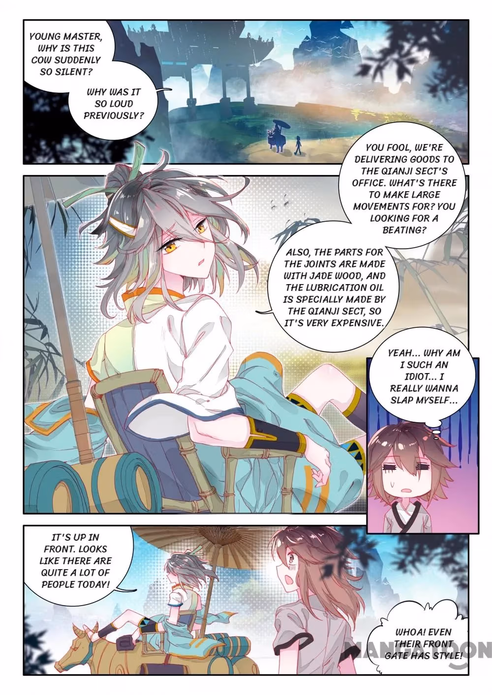 Read The Divine Punished One chapter 5 image 1 on Lezhin