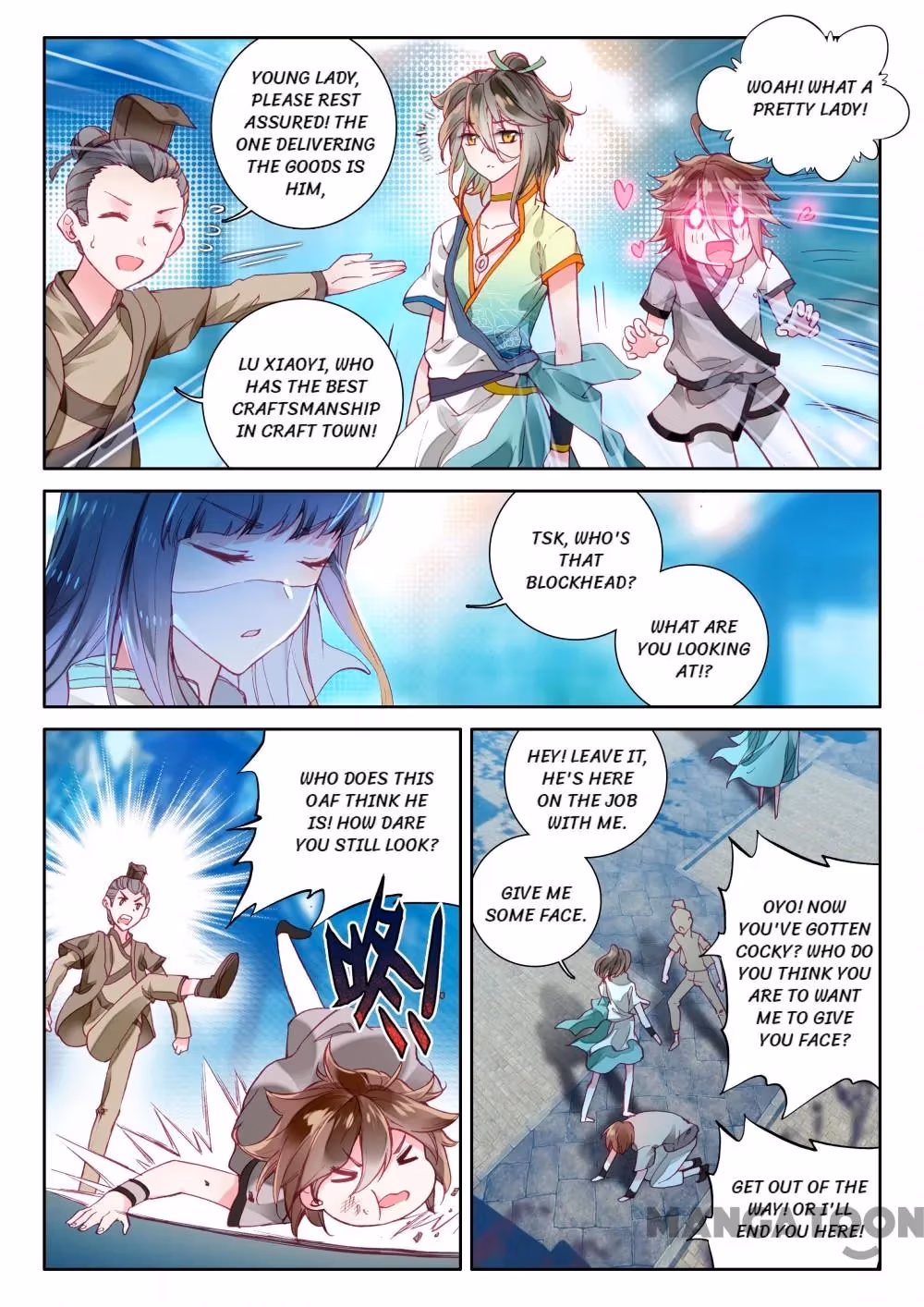 Read The Divine Punished One chapter 5 image 5 on Lezhin