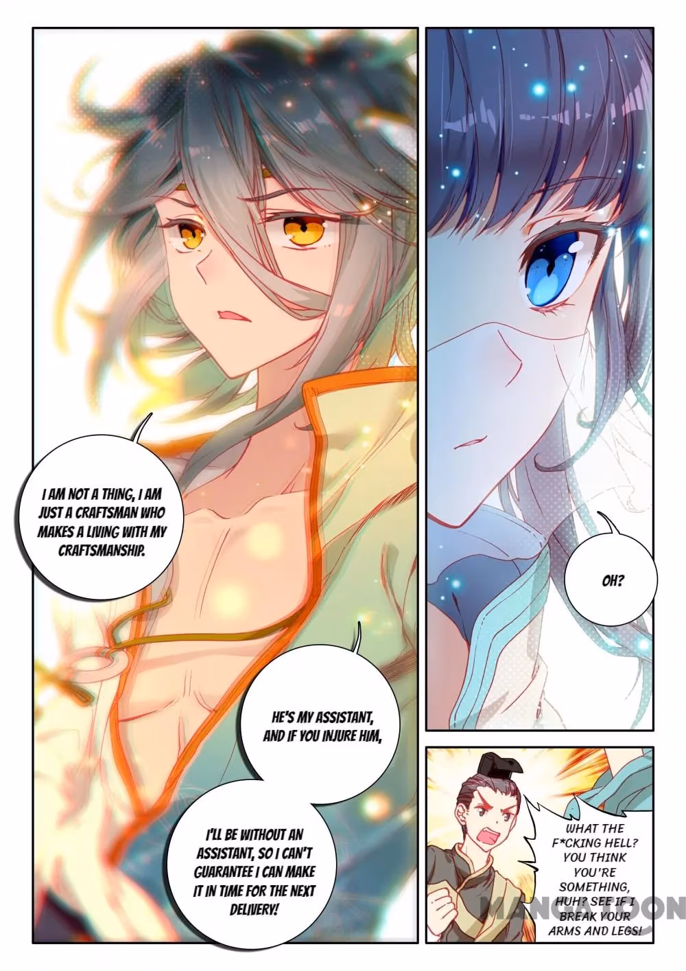 Read The Divine Punished One chapter 5 image 6 on Lezhin