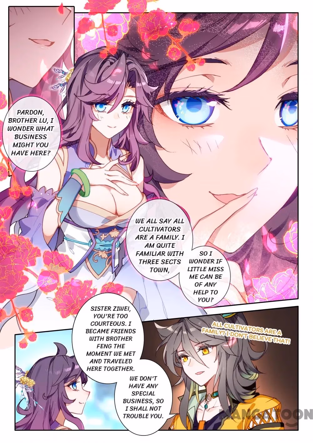 Read The Divine Punished One chapter 51 image 4 on Lezhin