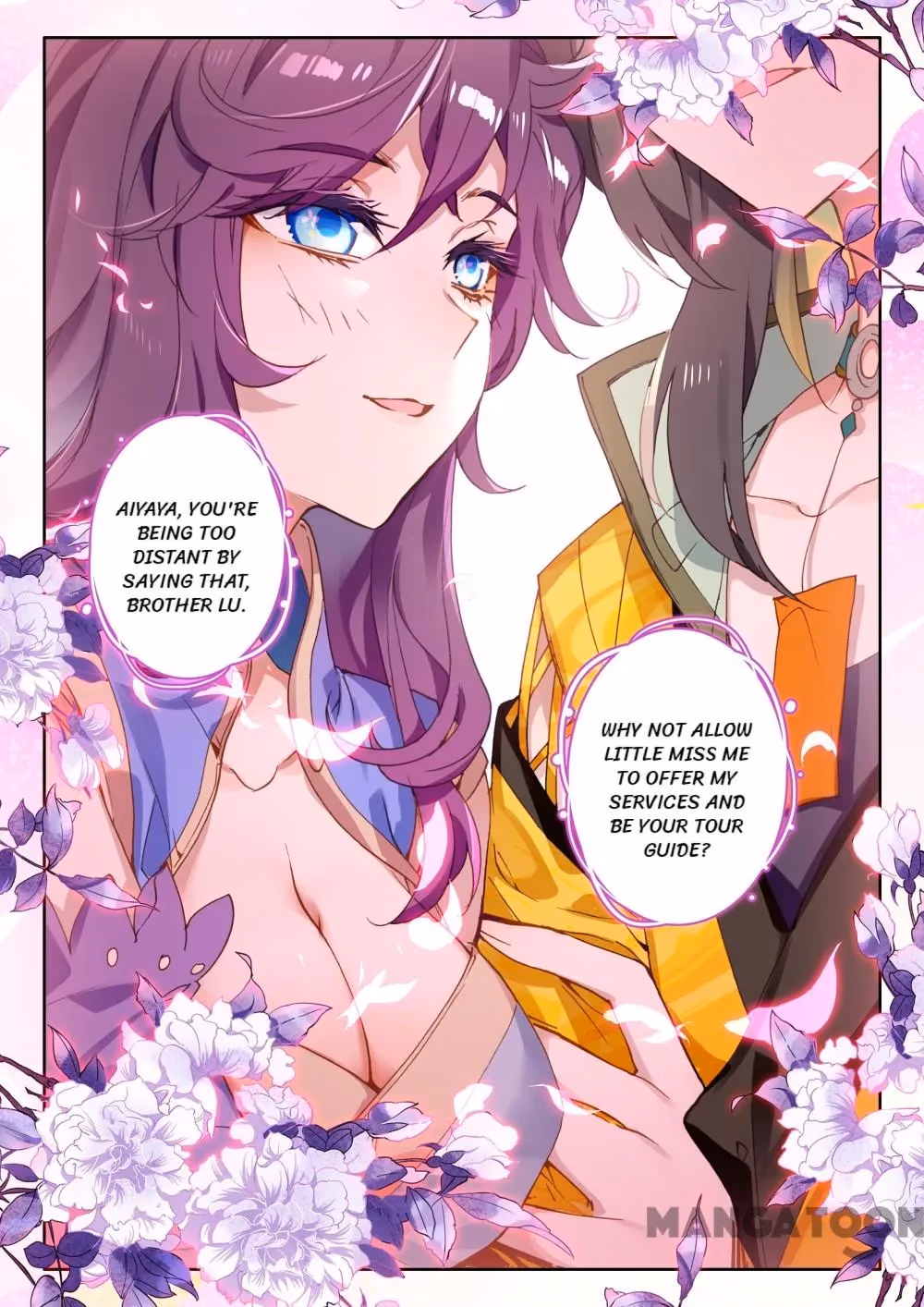 Read The Divine Punished One chapter 51 image 5 on Lezhin