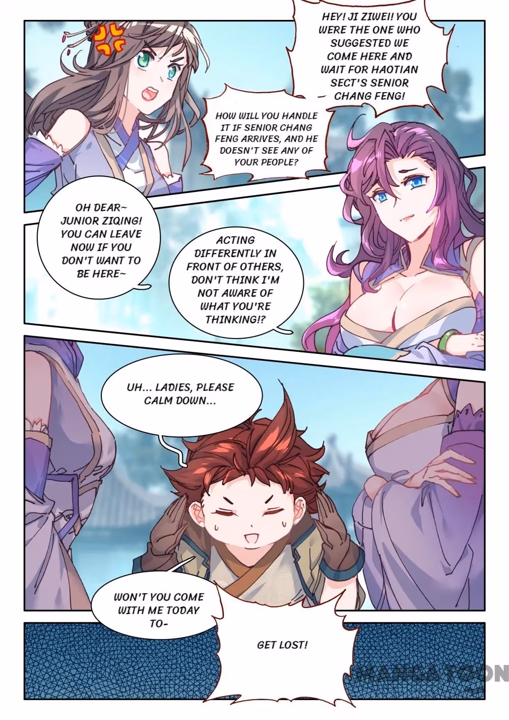 Read The Divine Punished One chapter 51 image 7 on Lezhin