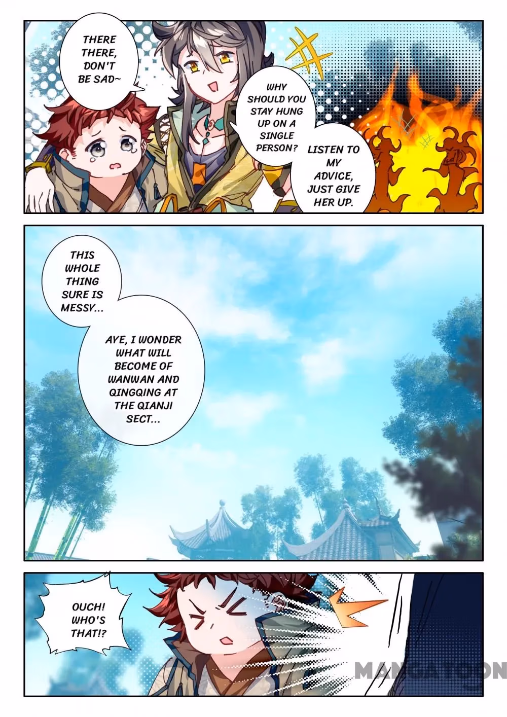 Read The Divine Punished One chapter 52 image 0 on Lezhin