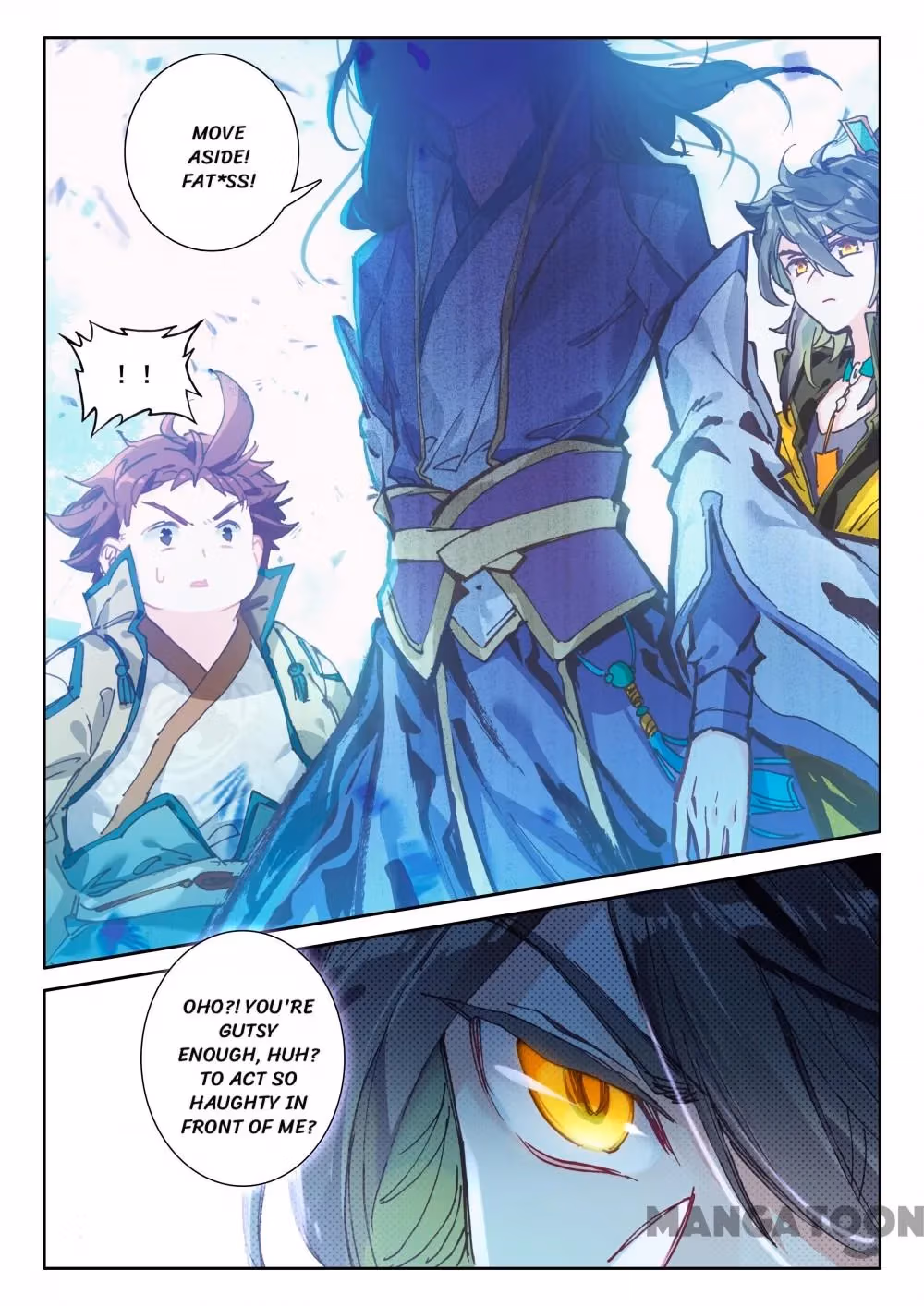 Read The Divine Punished One chapter 52 image 1 on Lezhin