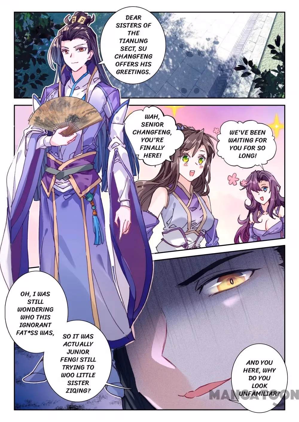 Read The Divine Punished One chapter 52 image 2 on Lezhin
